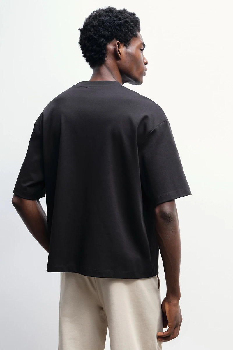 T-shirt carré ample