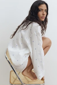 Pajama Shirt and Shorts