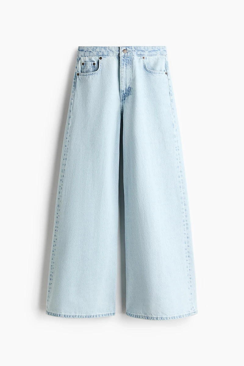Super Wide High Waist Jeans
