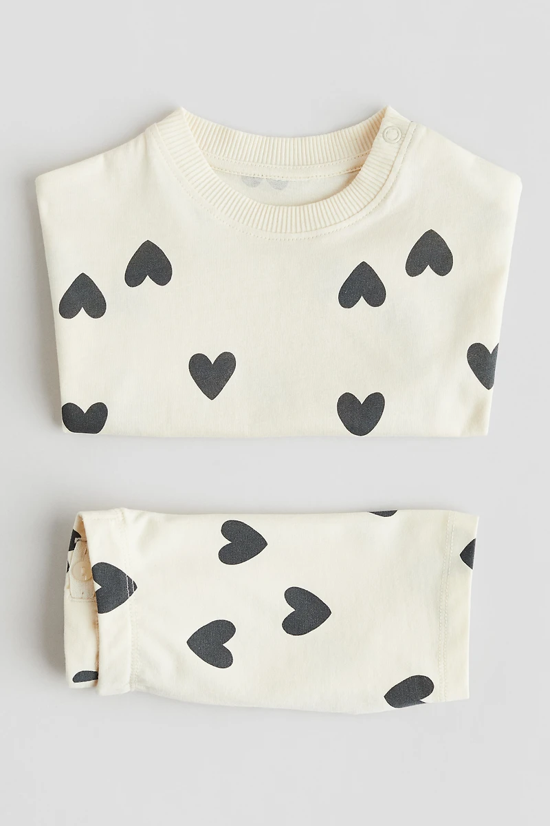 Ensemble imprimé 2 pièces