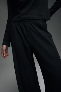 Pointelle-Knit Pajamas