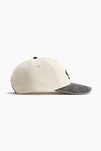 Cotton Twill Cap with Motif