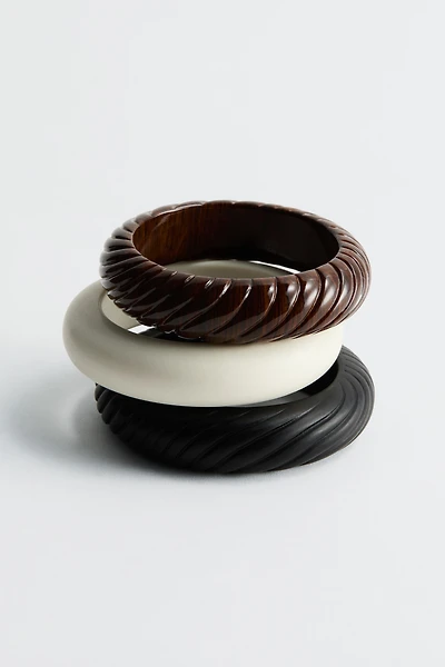 3-Pack Bangle Bracelets