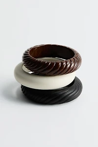 3-Pack Bangle Bracelets
