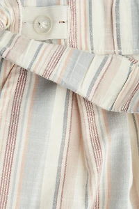 Knee-Length Cotton Shorts