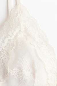 Padded Soft-Cup Lace Bra