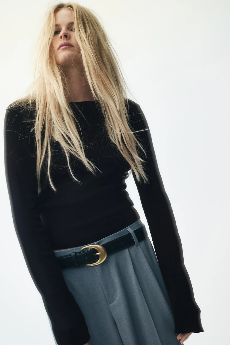 Long-Sleeved Sweater