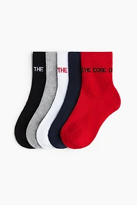5-Pack Sports Socks with DryMove™
