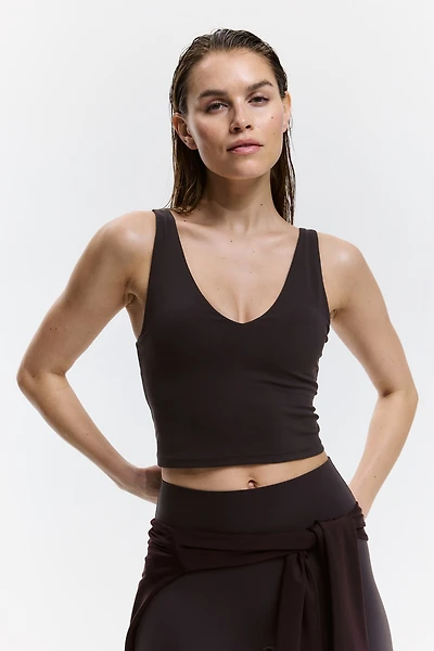 Sports Crop Top with SoftMove™