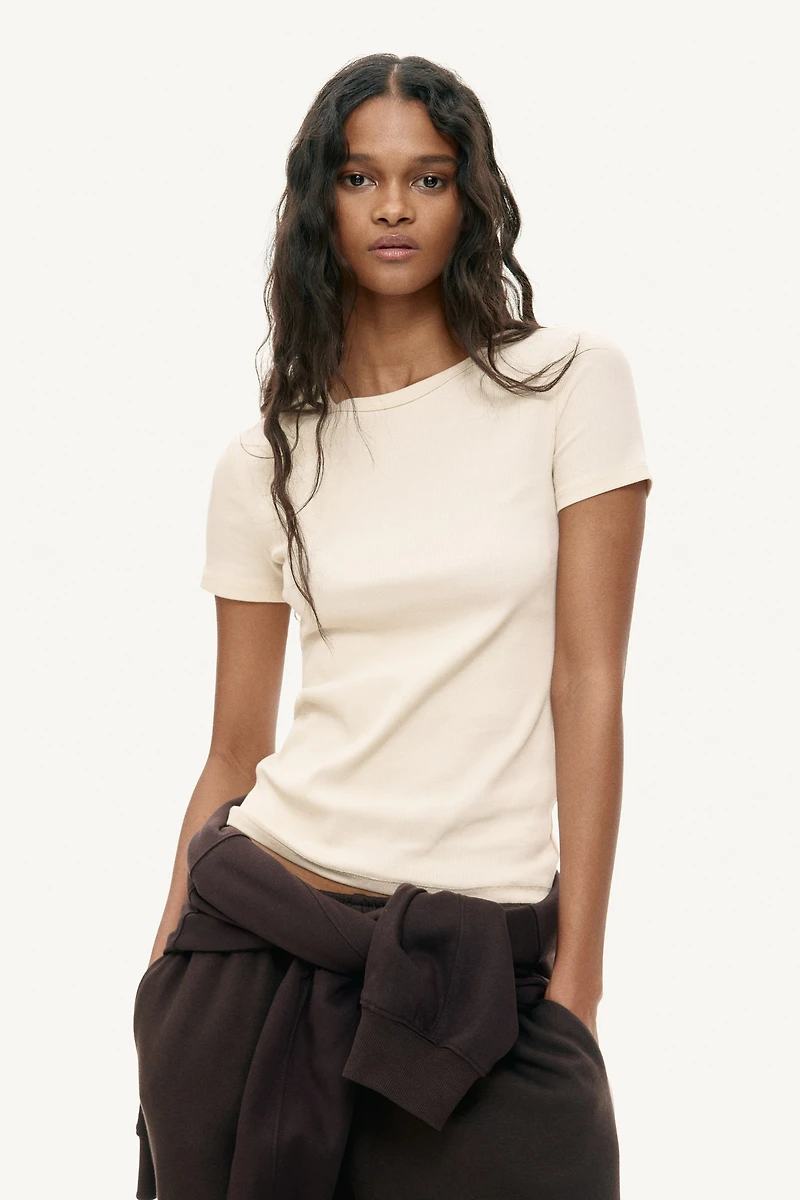 Ribbed T-Shirt