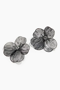 Flower-Shaped Earrings