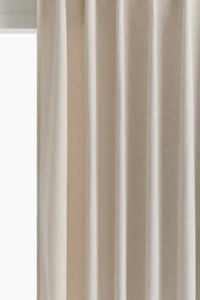 Single-Pack Wide Bouclé Curtain Panel