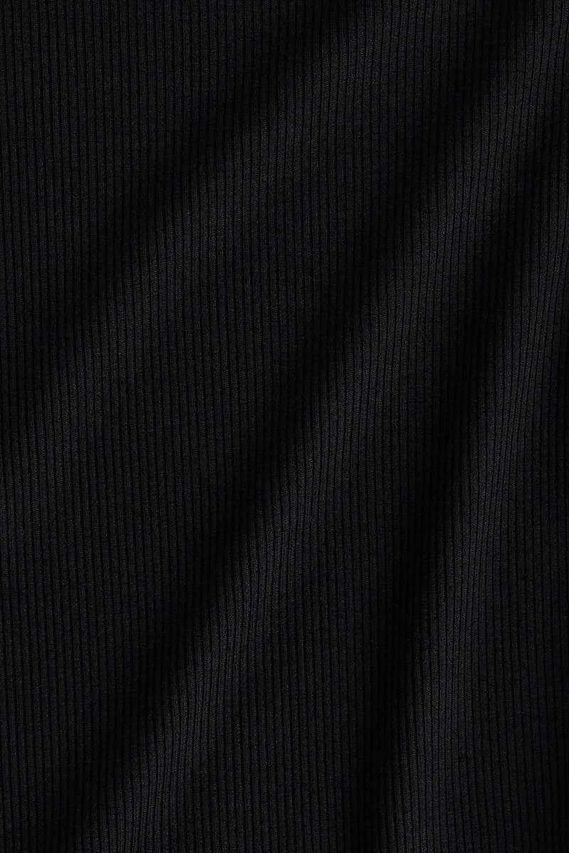 Ribbed Jersey Top