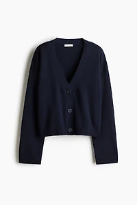 Fine-Knit Cardigan