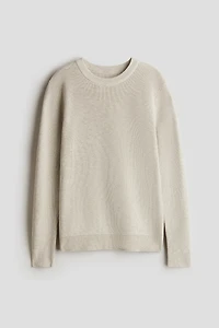Rib-Knit Sweater