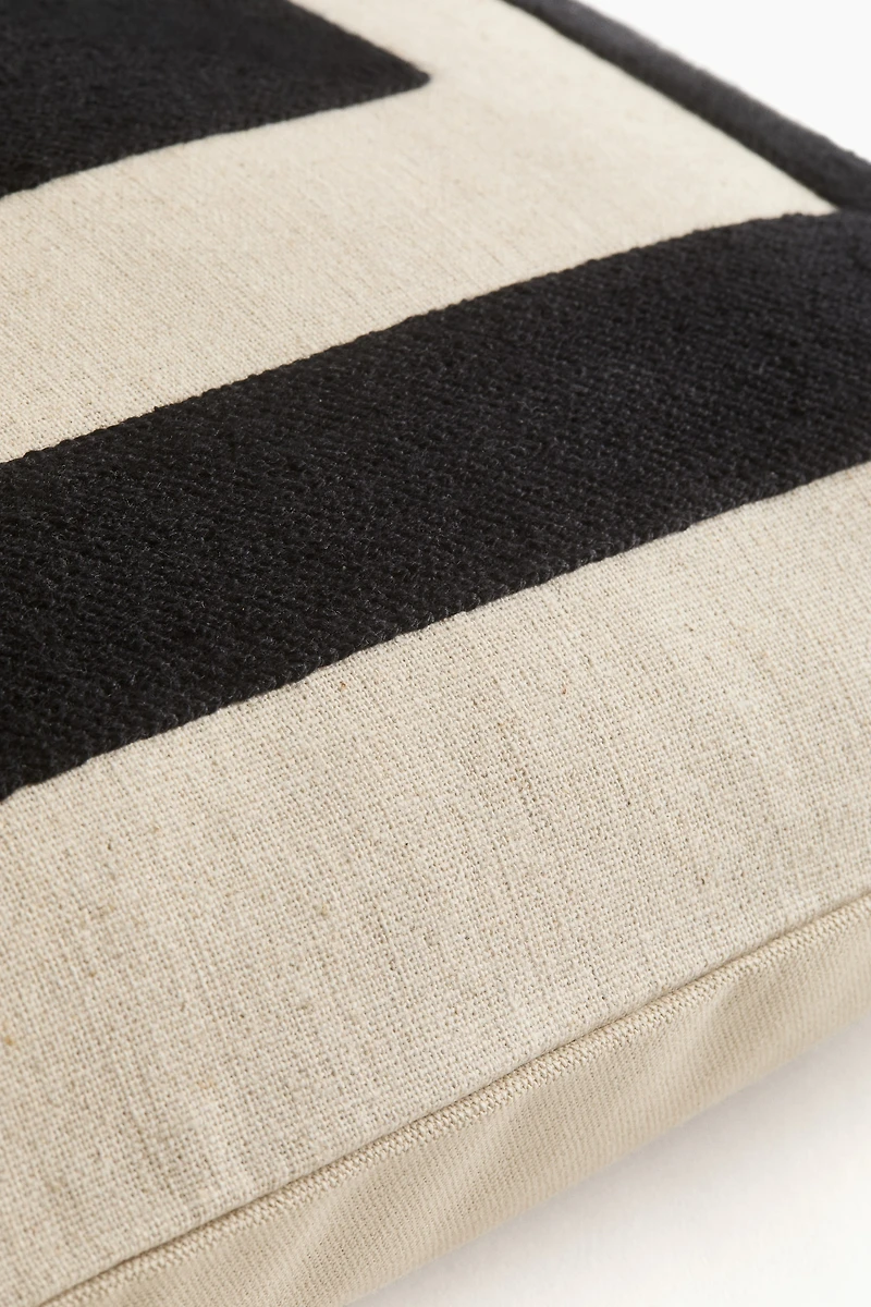 Linen-Blend Cushion Cover