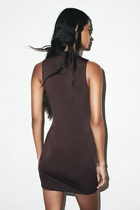 Draped Jersey Dress