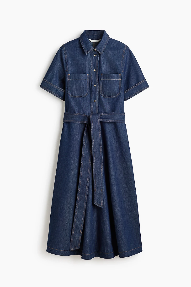 Denim Shirt Dress