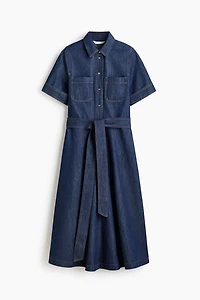 Denim Shirt Dress