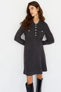 Robe MAMA à manches longues