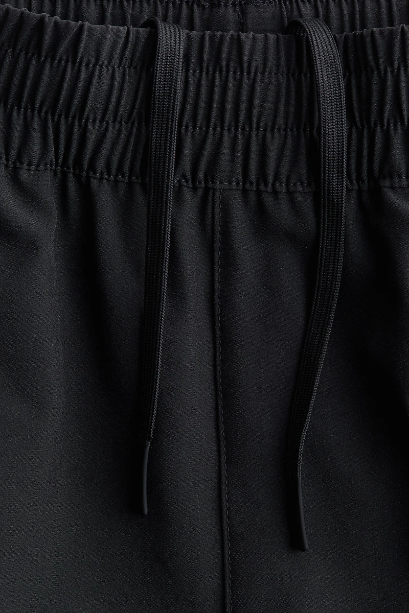 Regular-Fit Track Shorts with Pockets