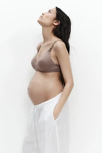 MAMA 2-pack Padded Cotton Nursing Bras