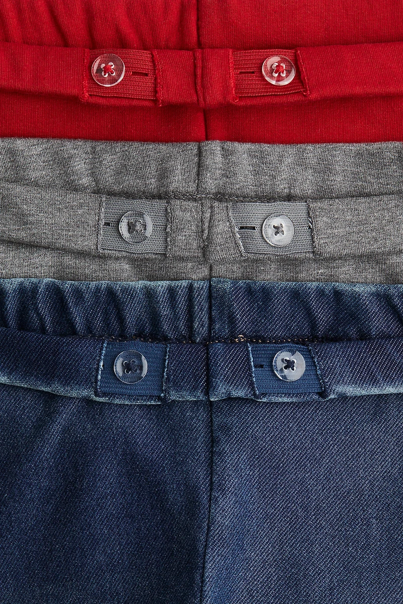 3-pack Cotton Leggings