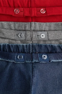 3-pack Cotton Leggings
