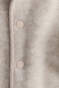 Combinaison en polar de laine mélangée