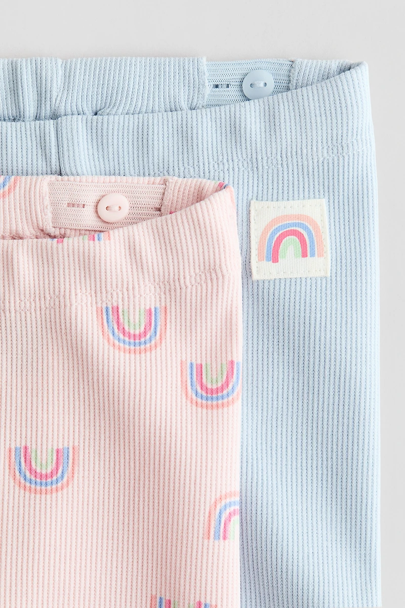 2-Pack Ribbed Bike Shorts