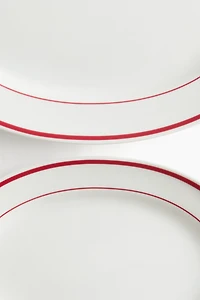 2-Pack Porcelain Serving Plates