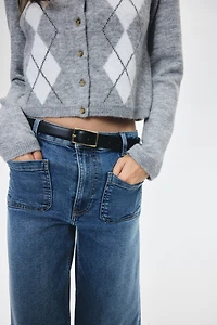 Gilet en tricot jacquard