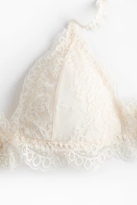 Padded Soft-Cup Lace Bra