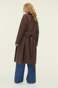 Handmade Wool-Blend Coat