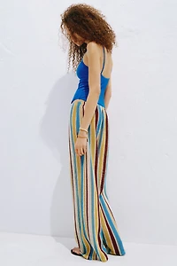Pantalon en filet avec cordon de serrage