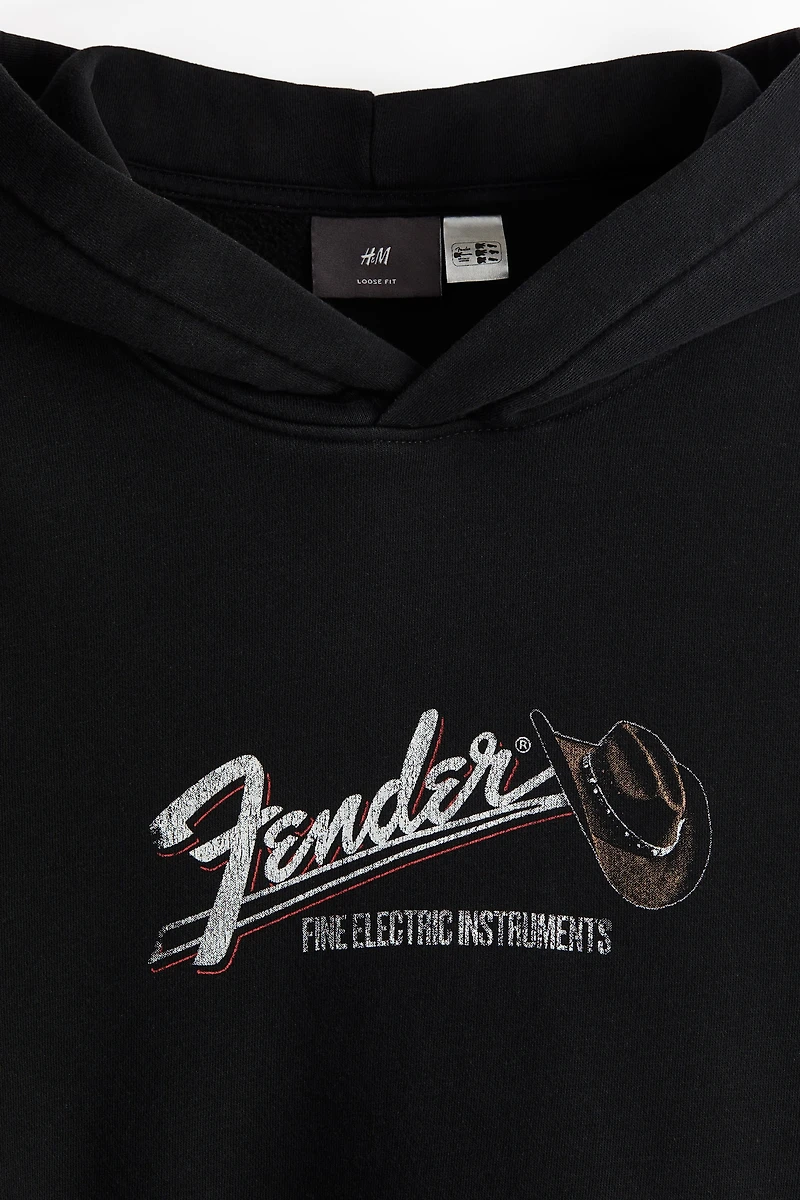 Chandail à capuchon Coupe Flottante