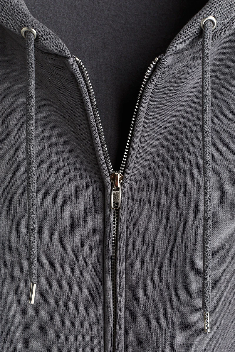 Loose-Fit Hooded Jacket