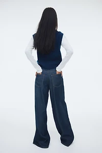 Gilet sans manches en tricot