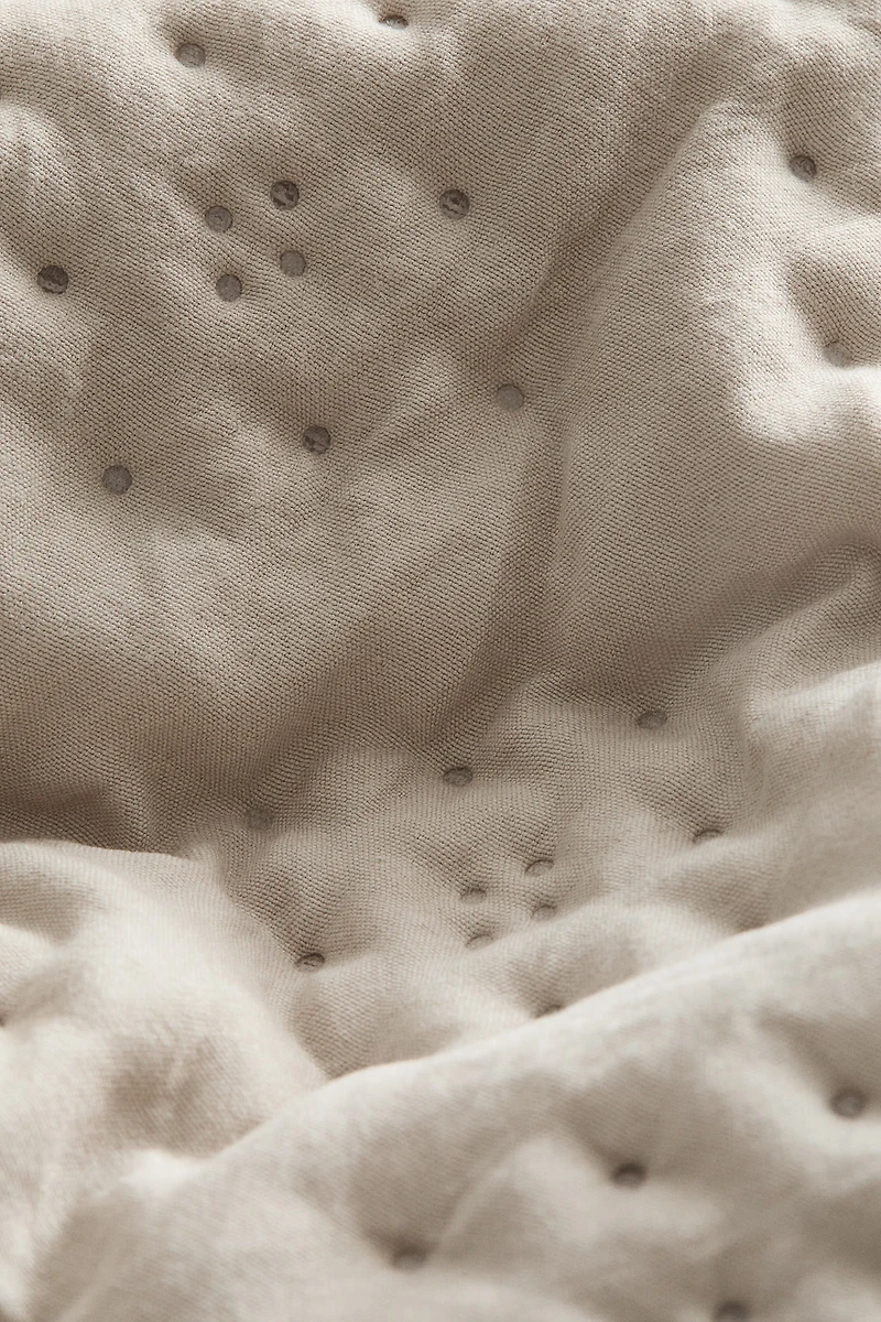 Jeté de lit matelassé