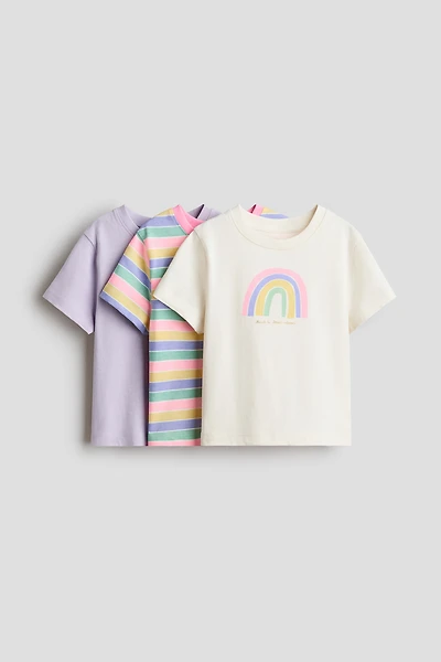 3-Pack Cotton T-Shirts