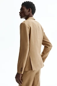 Slim-Fit Linen Jacket