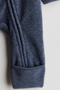 Hooded Fleece Jumpsuit