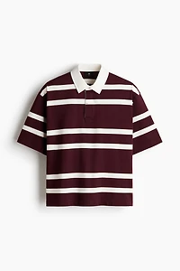 Loose-Fit Cotton Rugby Shirt