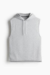 Regular-Fit Sleeveless Sports Hoodie with DryMove™