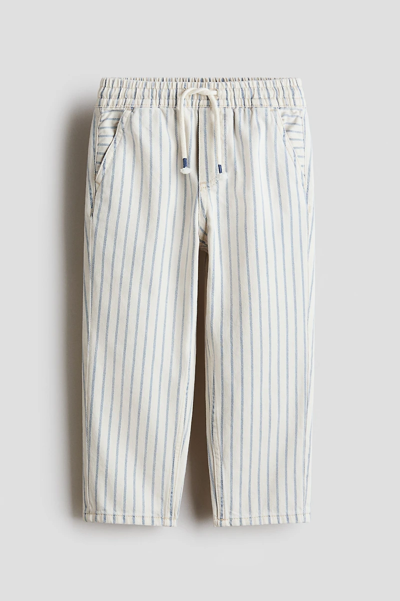 Twill Pull-On Pants