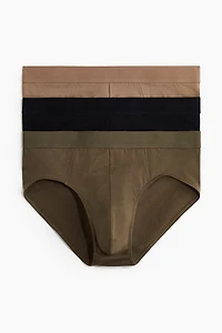 3-pack Briefs with Lycra®
