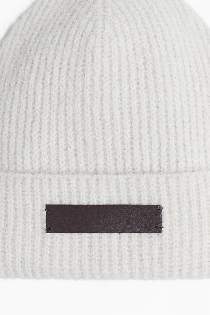 Rib-Knit Beanie