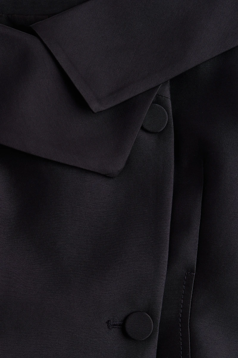 Double-Breasted Jacket Dress