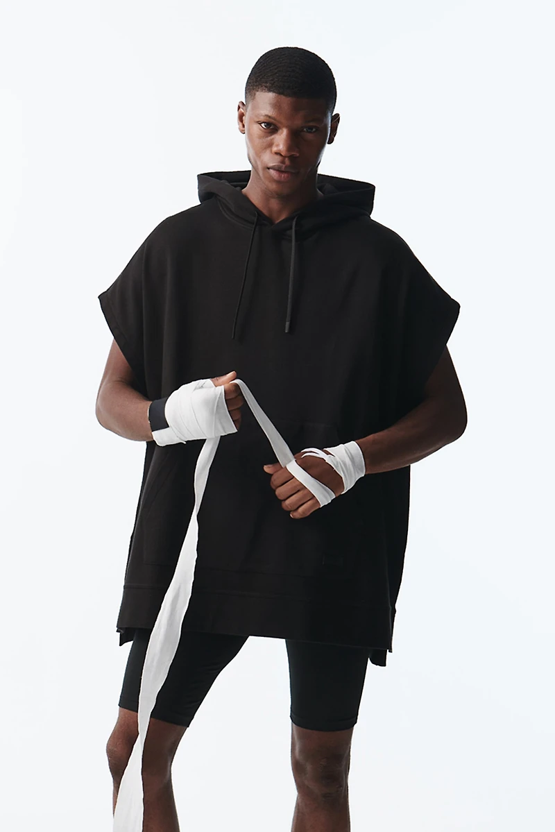 Kangourou de sport ample sans manches