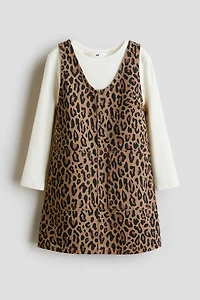 Ensemble 2 pièces avec robe et haut